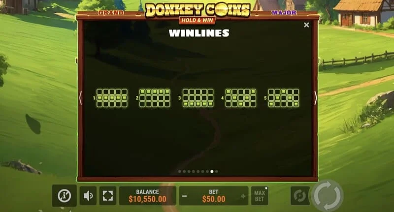Donkey Coins Hold & Win - विशेष मोड में बड़ी जीत